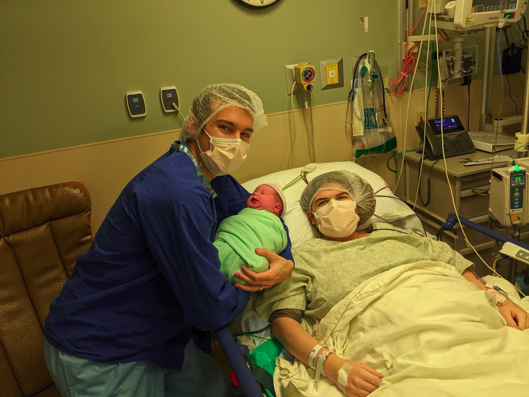 Mom and Dad Post-Op