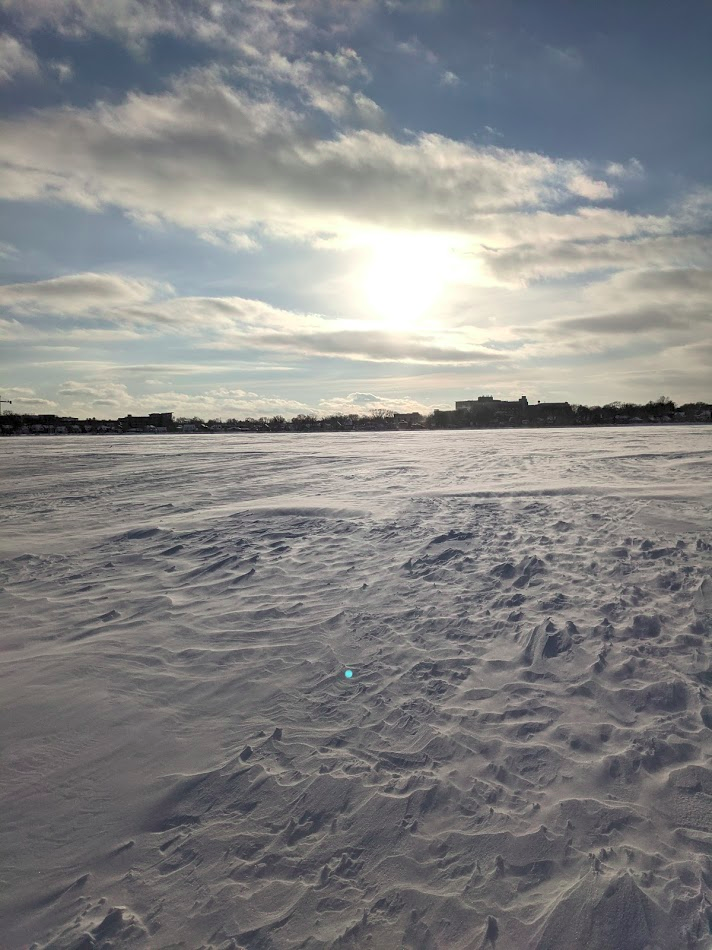 Frozen Lake Monona